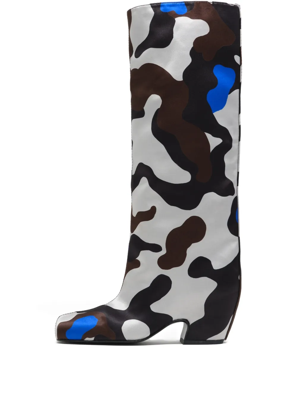 Bimba Y Lola 55mm Camouflage Knee-high Boots In Multi