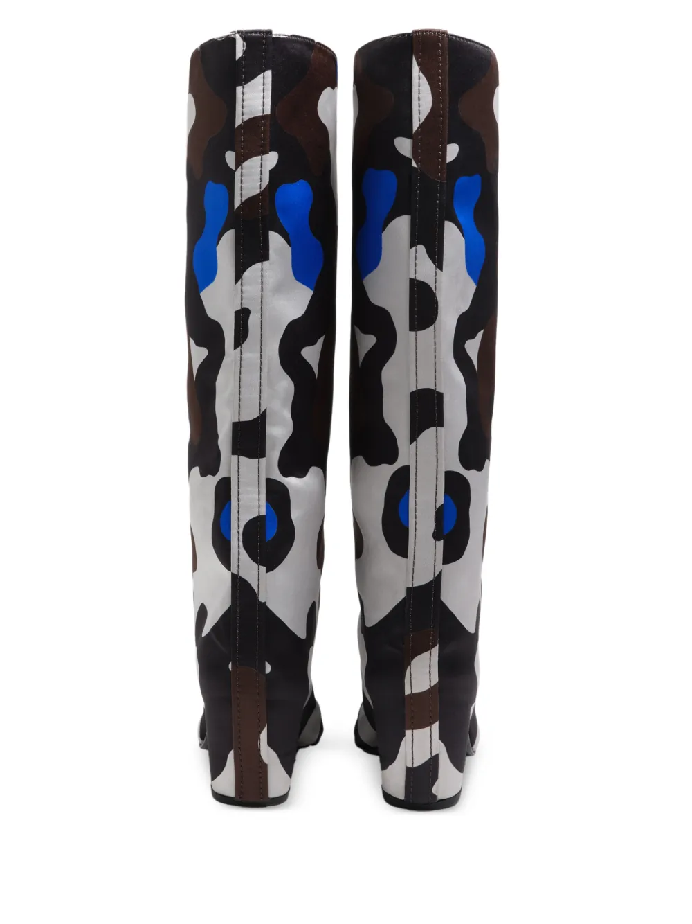 Bimba Y Lola 55mm Camouflage Knee-high Boots In Multi