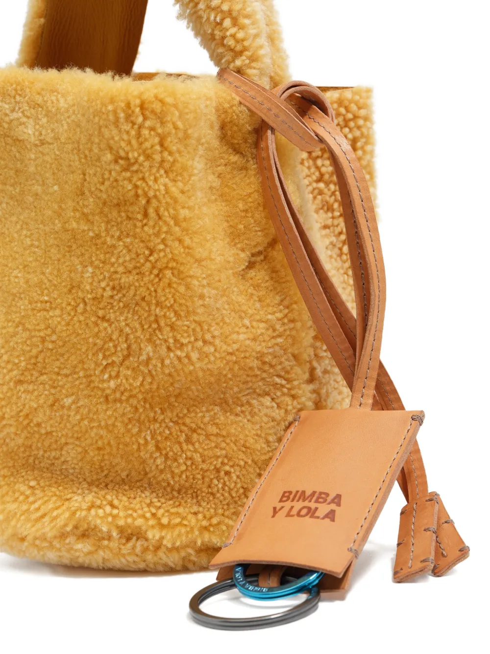 Bimba Y Lola Top-handle Mini Bag In Yellow