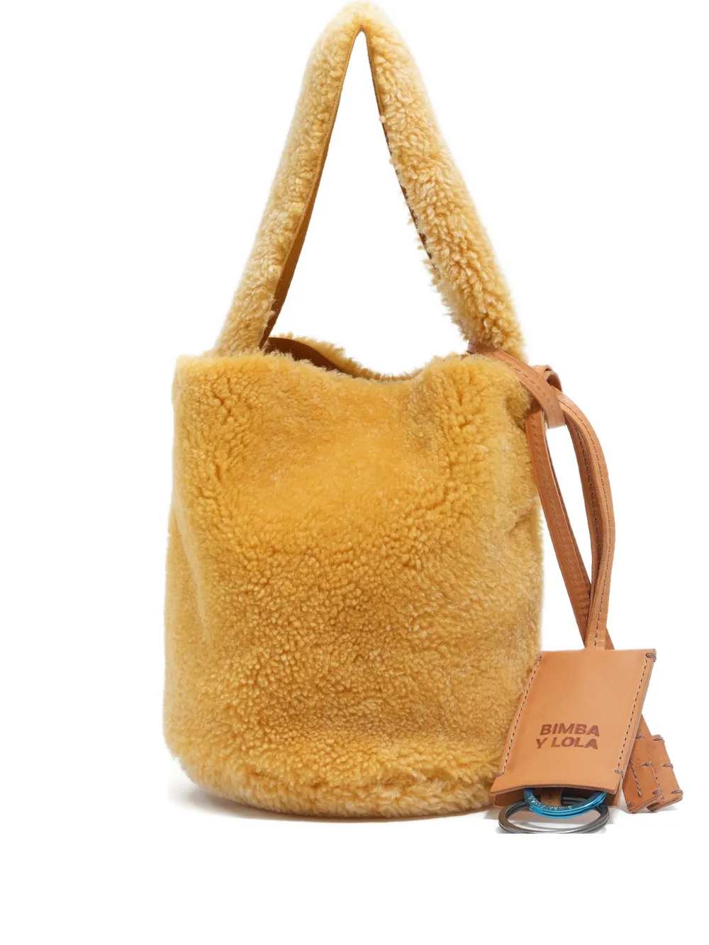 Bimba Y Lola Top-handle Mini Bag In Yellow