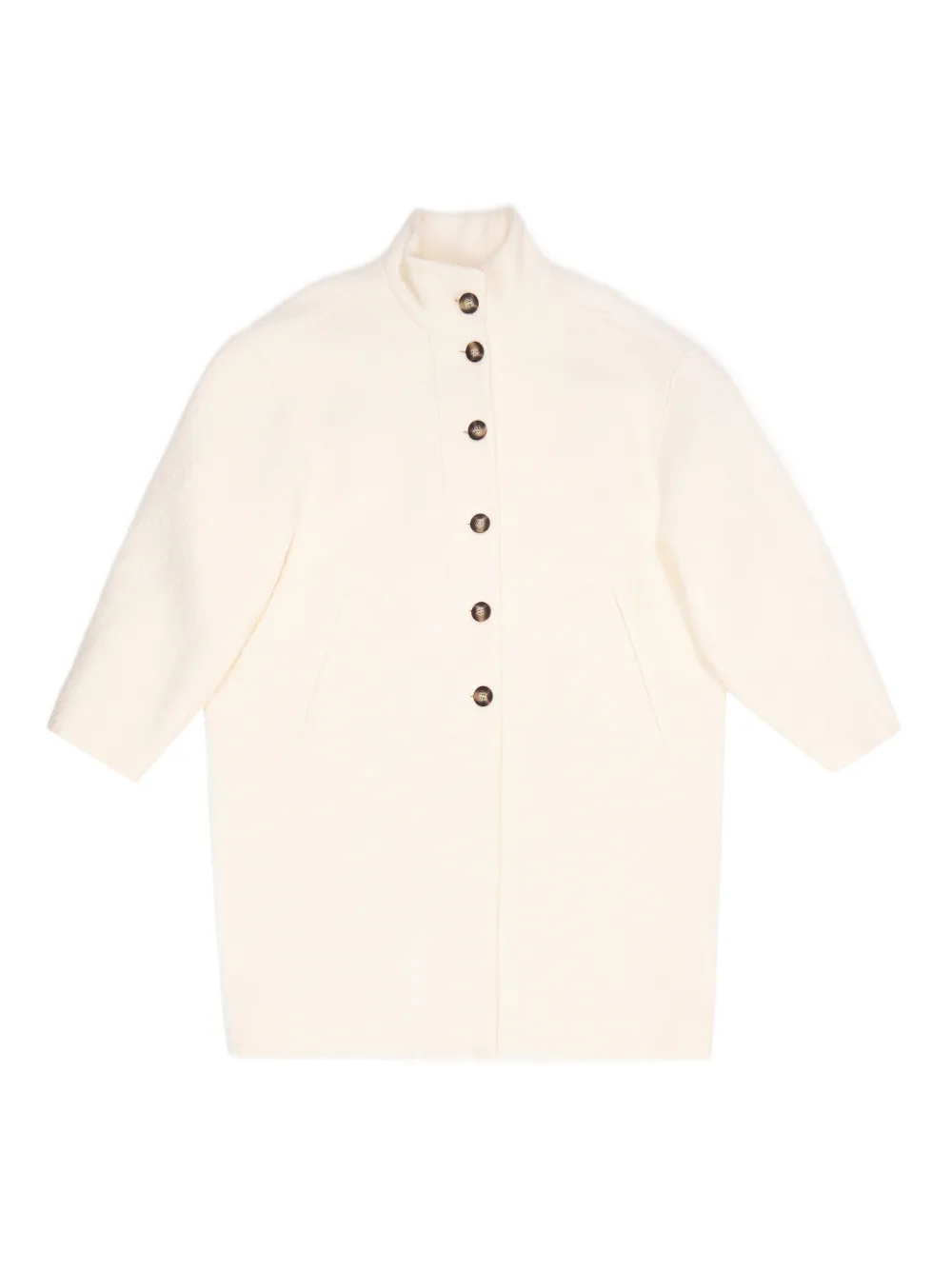 Bimba y Lola abrigo con botones | blanco | Image 1