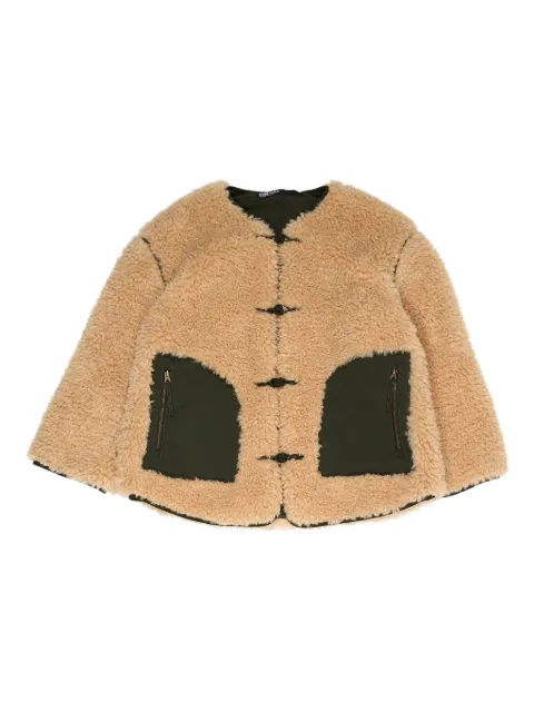 Bimba y Lola button-up contrast-pocket jacket
