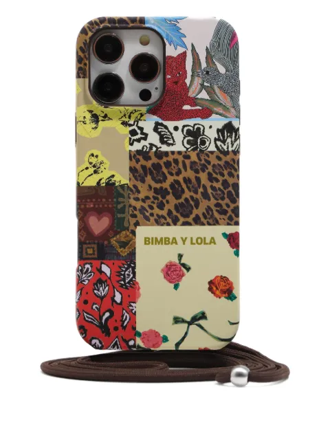 Bimba y Lola funda para iPhone 15 Pro Max con diseño patchwork