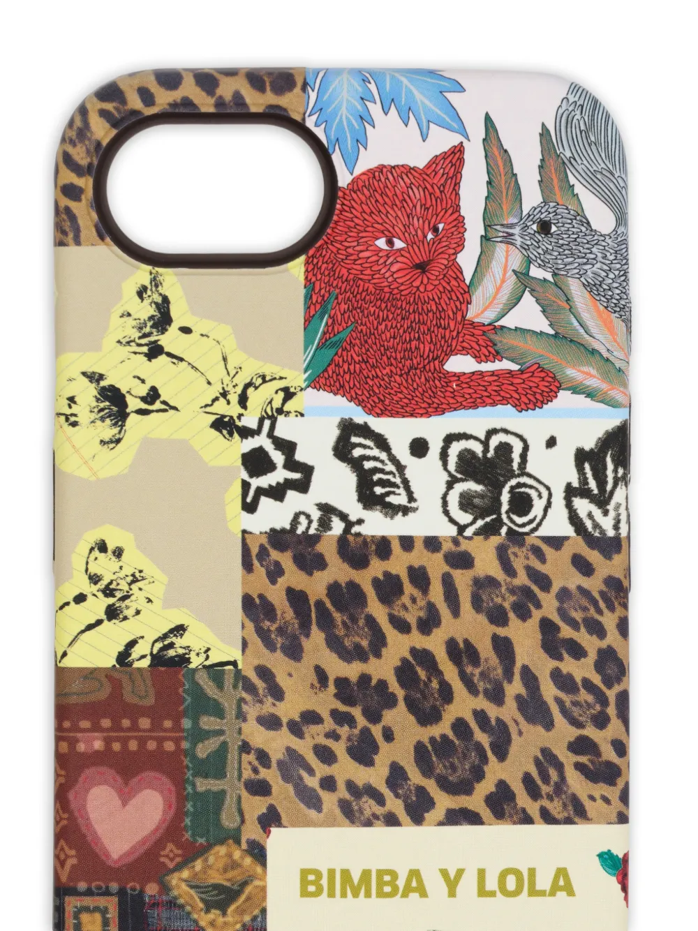 Bimba y Lola funda para iPhone 16e con diseño patchwork | Image 2
