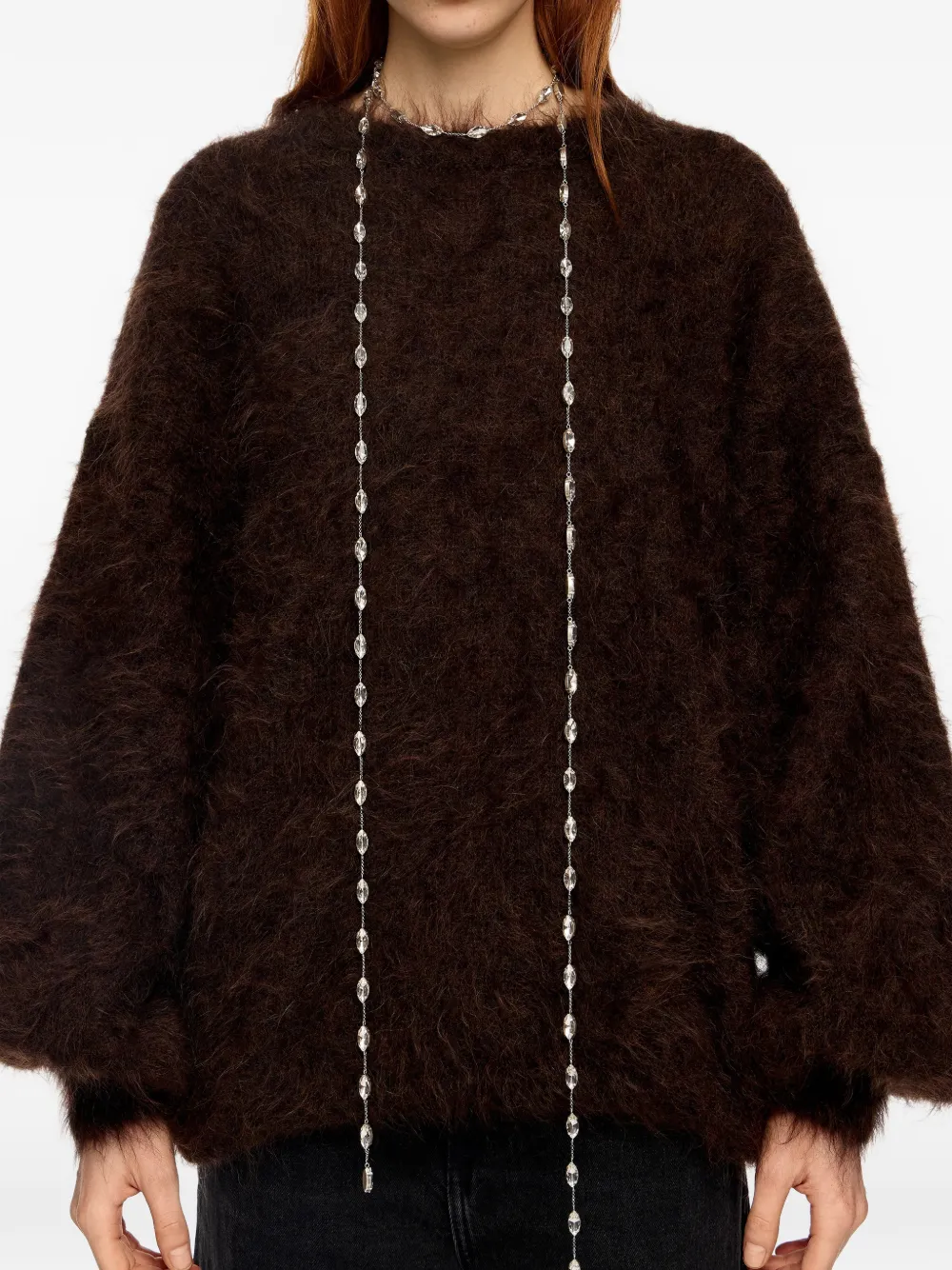 Bimba y Lola Verfraaide halsketting - Zilver