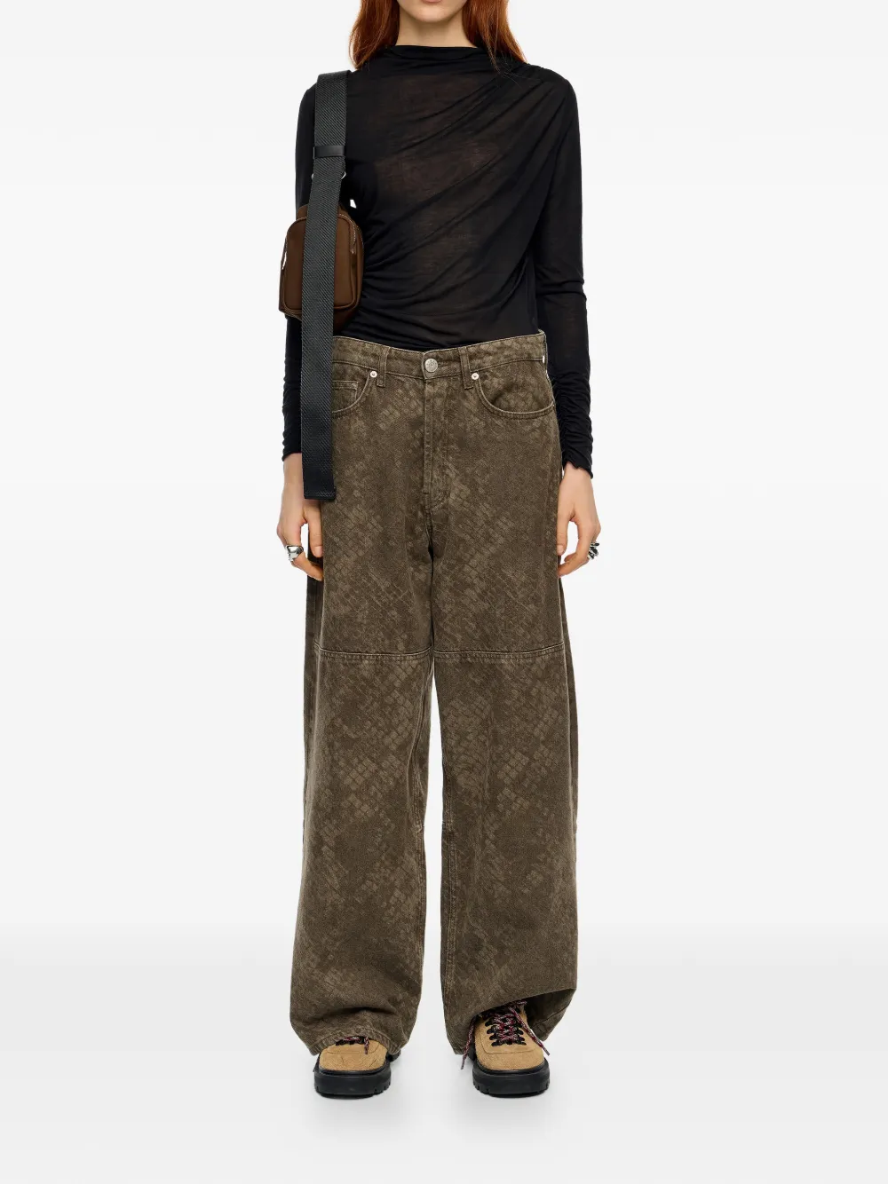 Bimba y Lola Top met lange mouwen - Zwart