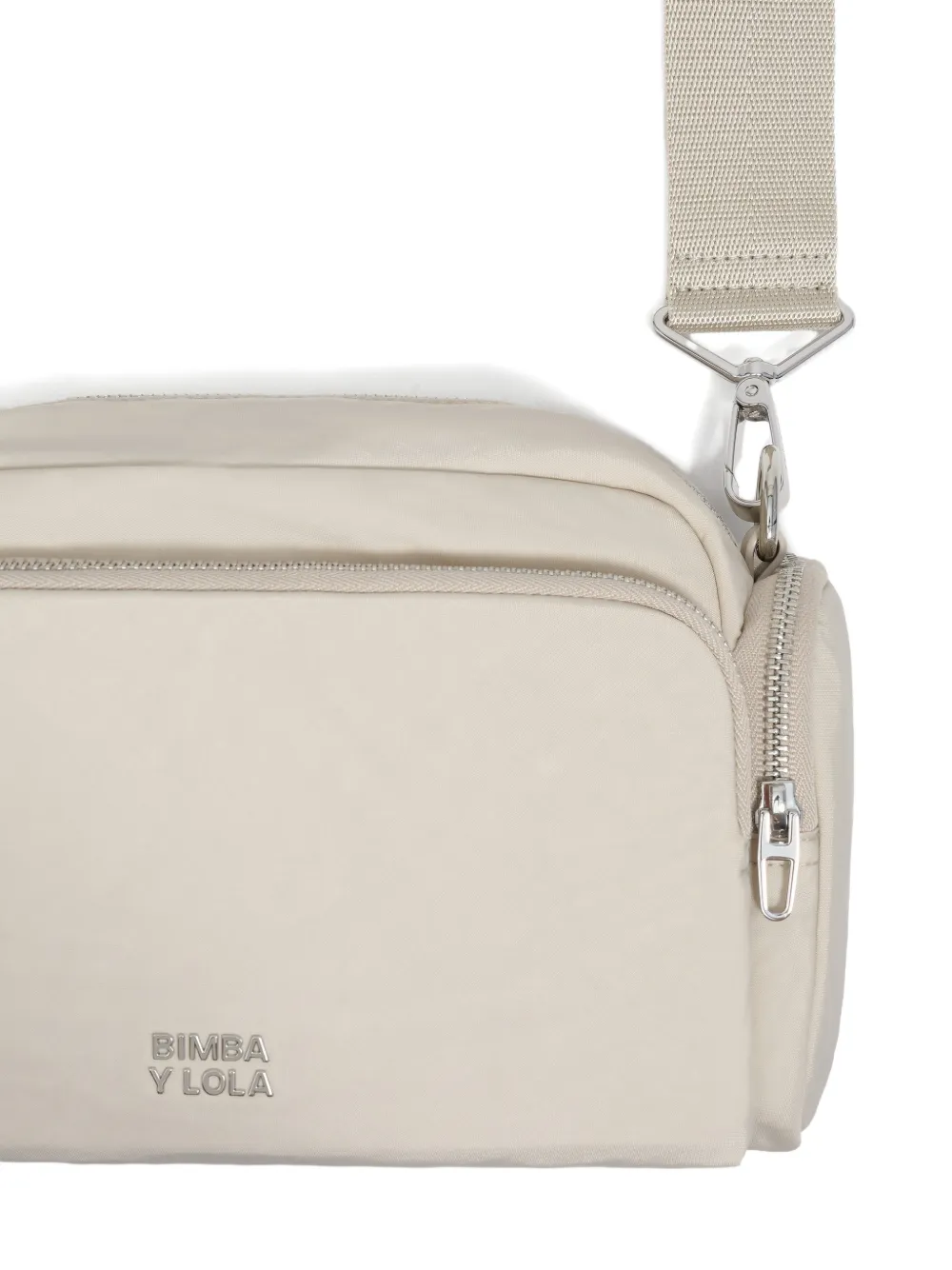  Bimba Y Lola Medium Zip-fastening Cross Body - Neutrals 