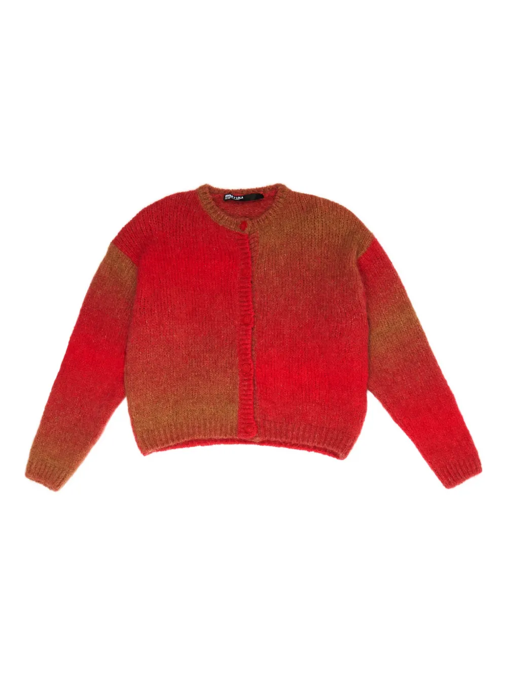 Bimba y Lola Cardigan con bottoni - Rosso
