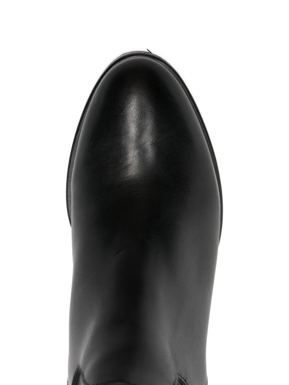 paola parisi 60 mm leren knielaarzen Zwart