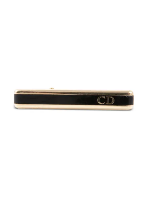 Christian Dior Pre-Owned 1990s logo tie clip