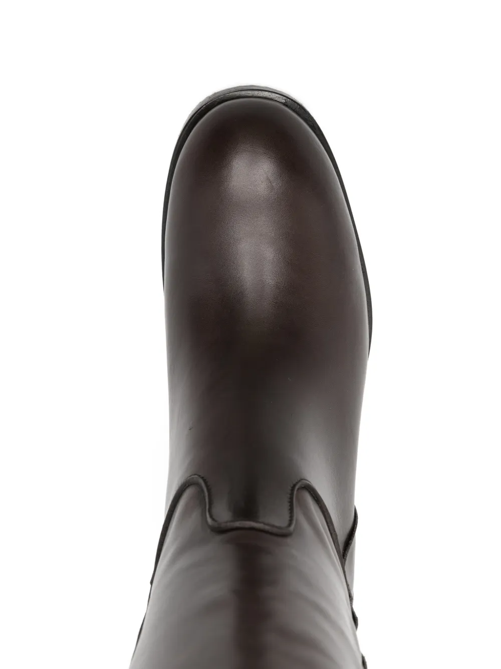 paola parisi 65mm laarzen met blokhak Bruin