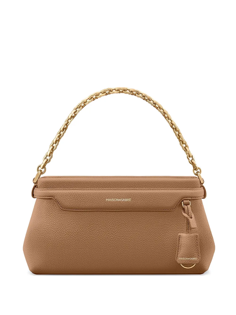 MAISON de SABRÉ The Palais Soirée chain leather shoulder bag - ブラウン MAISON de SABRÉ The Palais Soirée chain leather shoulder bag - ブラウン