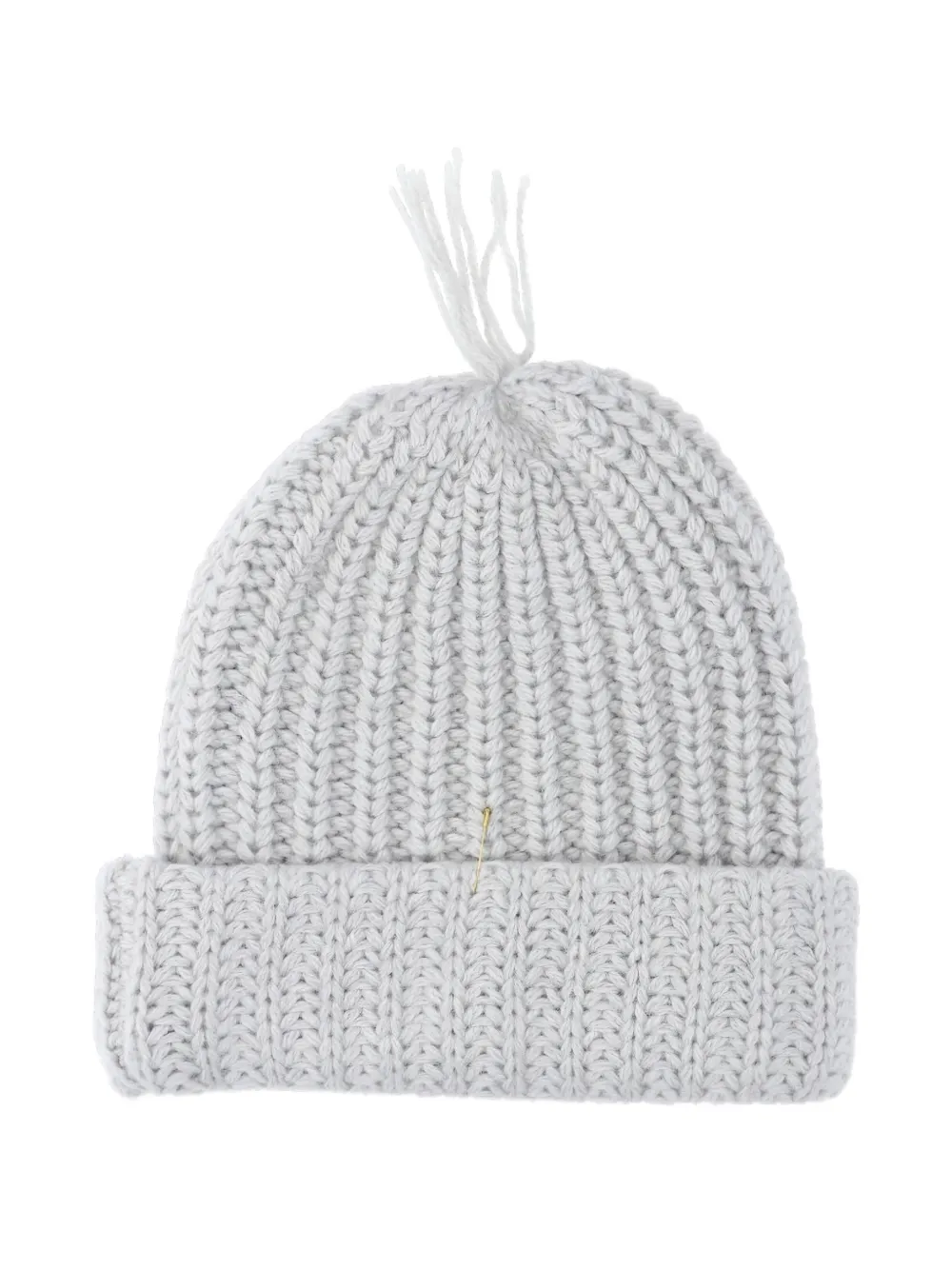 Mythinks Ribbed-knit Beanie Hat In Gray