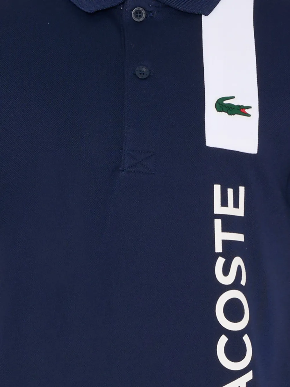 Lacoste Piqué Short-sleeve Polo Shirt In Blue