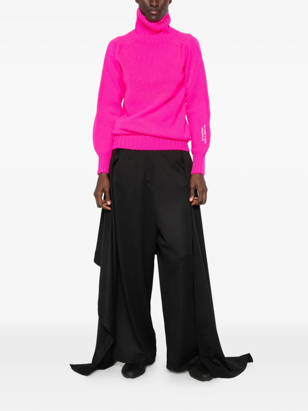 JW Anderson Coltrui met geribbelde zoom Roze