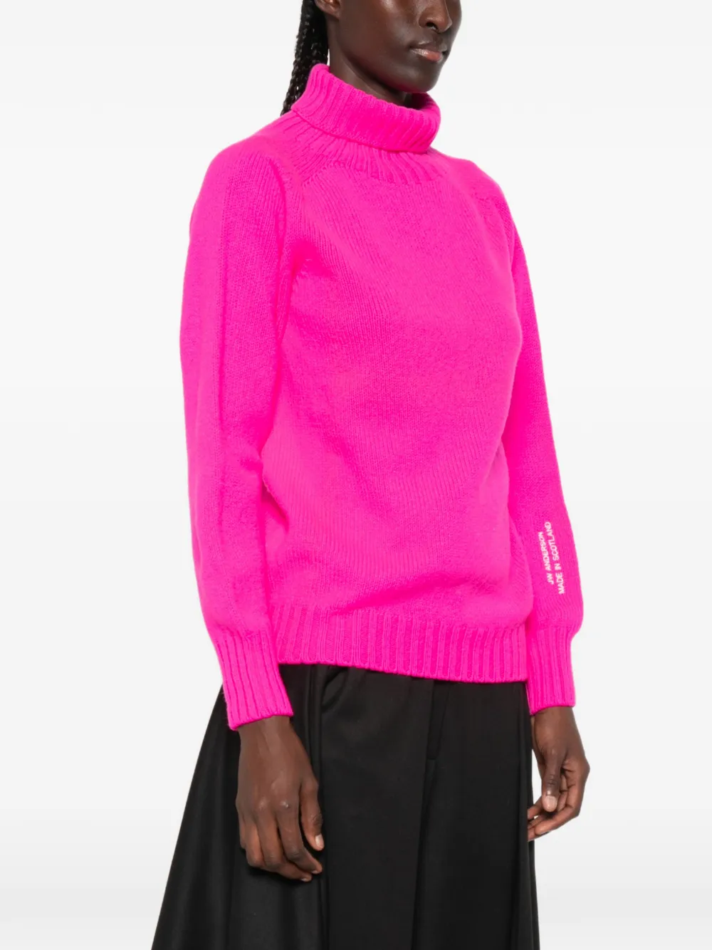 JW Anderson Coltrui met geribbelde zoom Roze