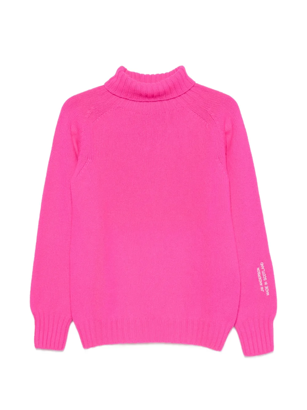 JW Anderson roll-neck ribbed-trim sweater - Rosa