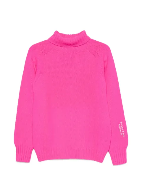 JW Anderson — roll-neck ribbed-trim sweater