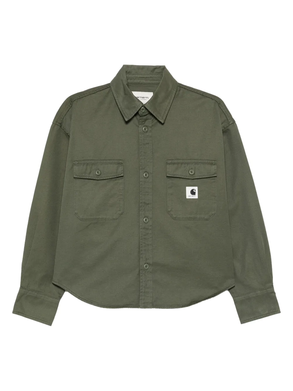 Carhartt WIP Kelly buttoned pocket overshirt | Green | Image 1
