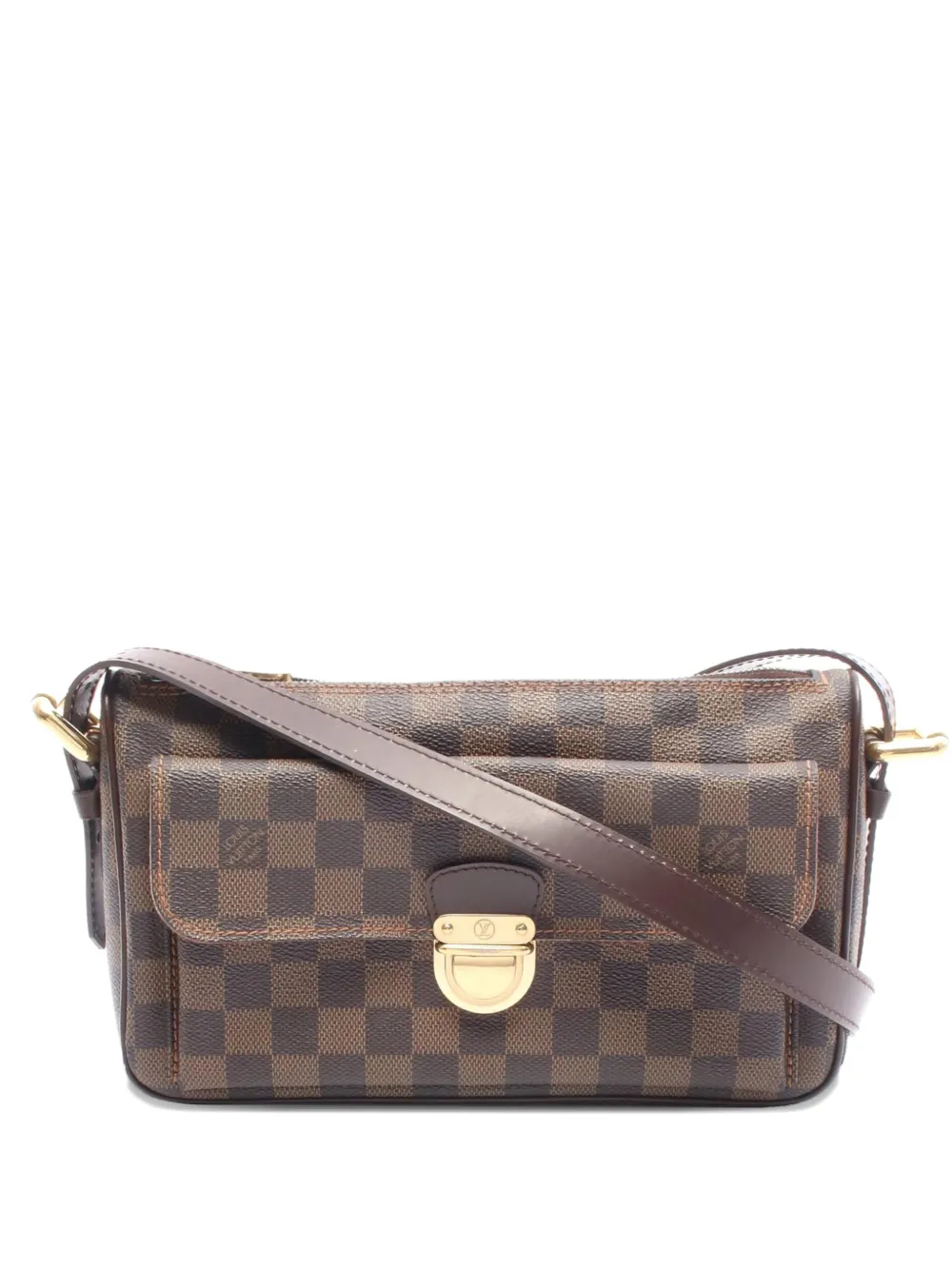 Louis Vuitton Pre-Owned sac à bandoulière Damier Ebène Ravello GM (2006) | marron | Image 1