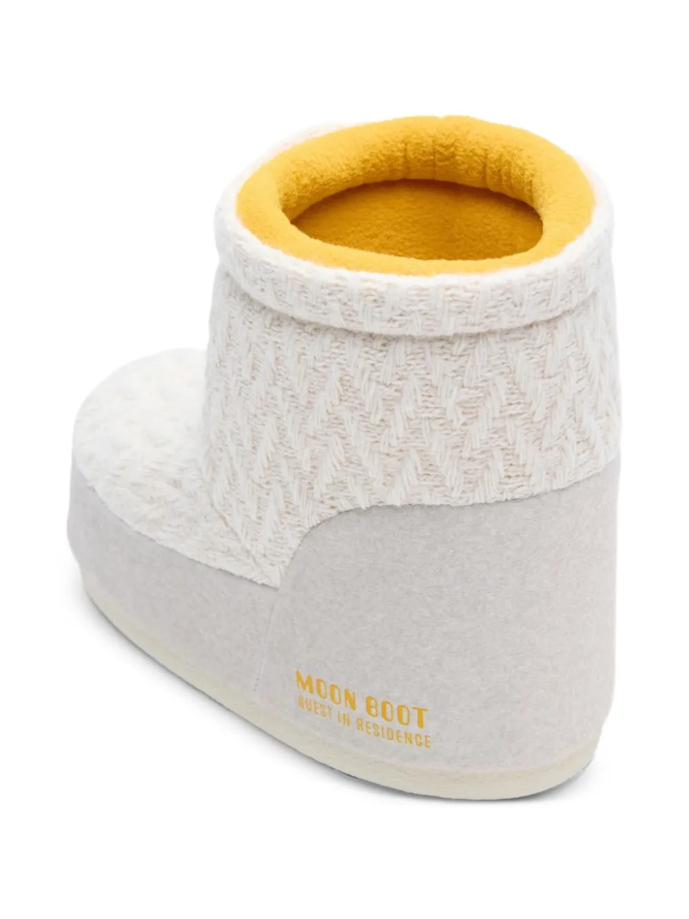 Moon Boot Logo-detail Boots In Neutral