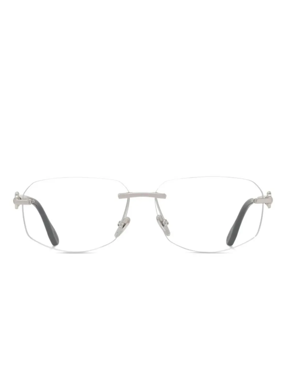 Fred lunettes de vue Manille & Cable | argent | Image 1