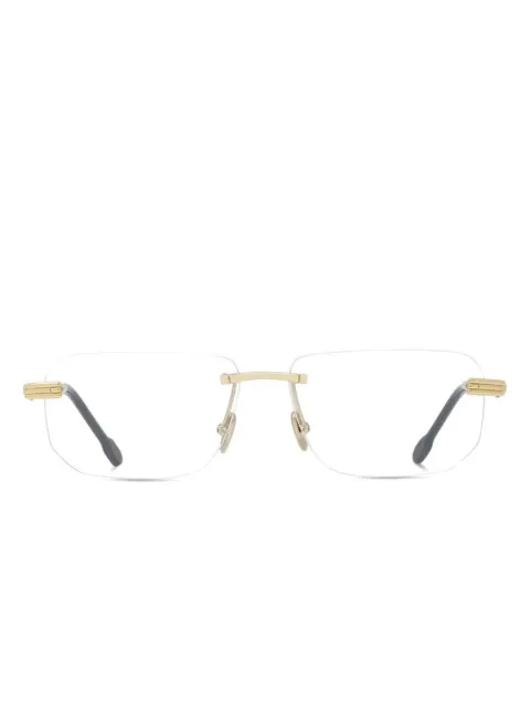 Fred Godron rimless rectangle-frame glasses