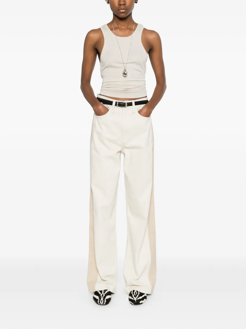  Entire Studios Muscle Tank Top - Neutrals 