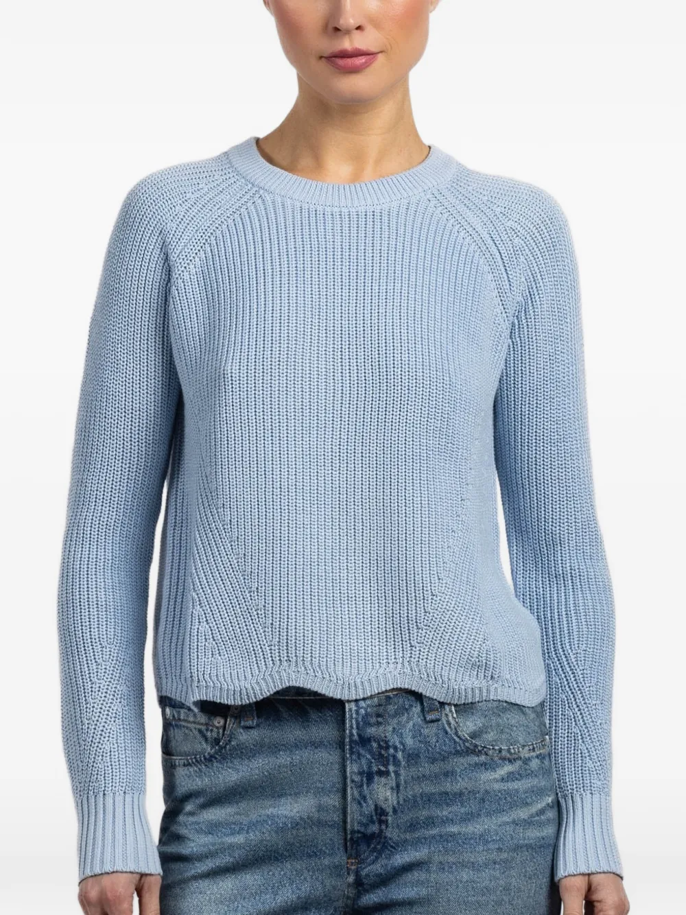 Autumn Cashmere ribbed sweater - Blu
