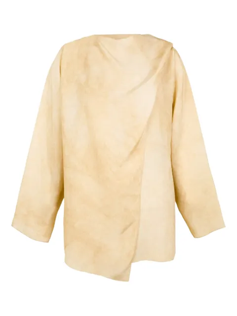 Cortana Dream draped panelled blouse