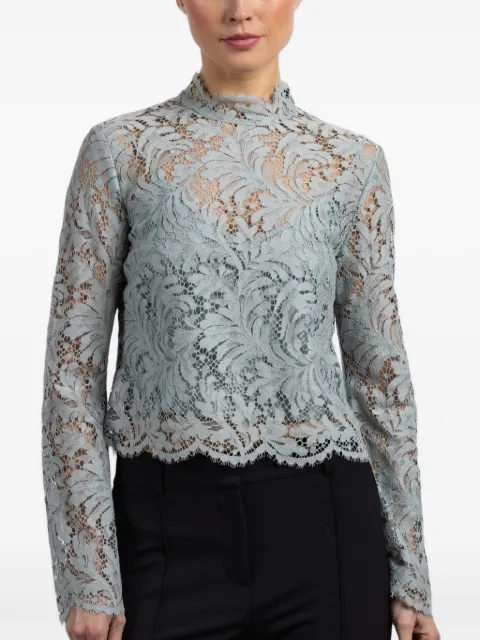 A.L.C. lace high-neck blouse