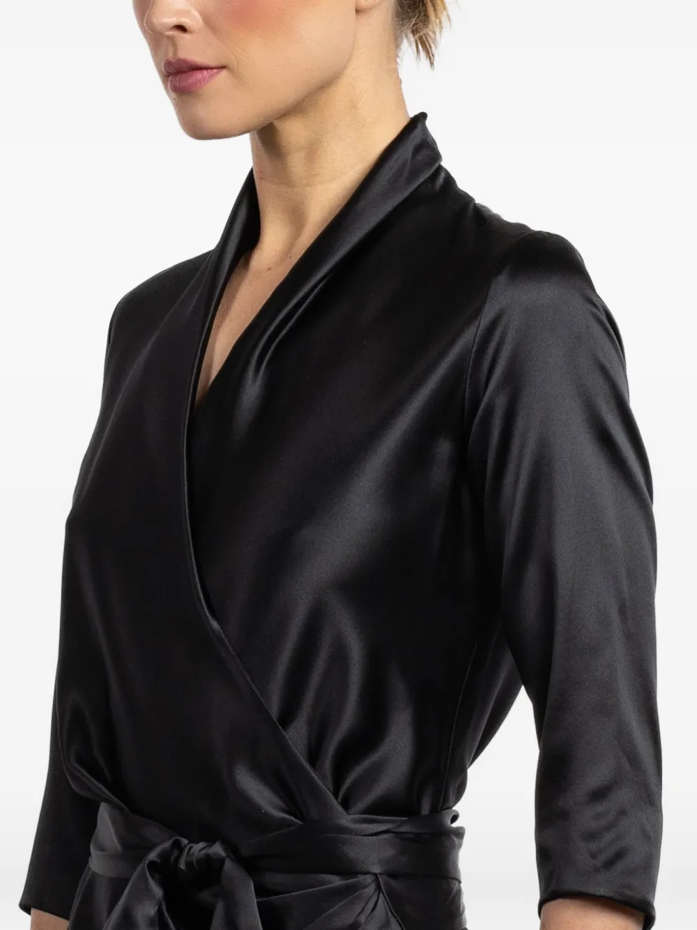 Tie-Waist Wrap Dress