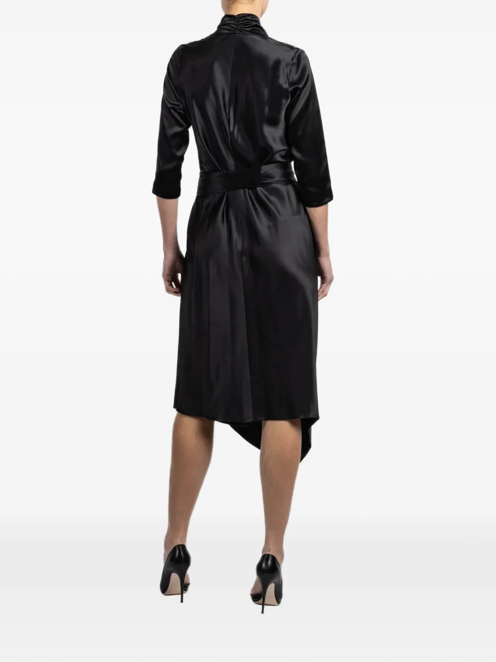 Tie-Waist Wrap Dress
