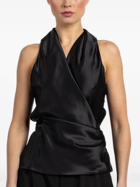 Peter Cohen halter-neck wrap top