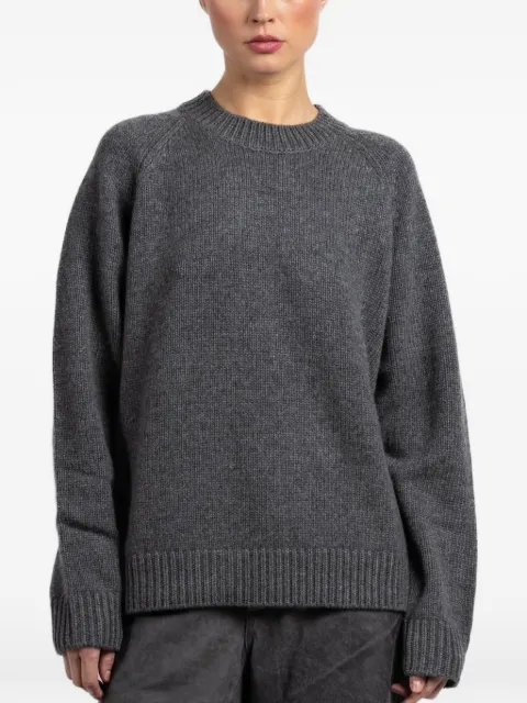 Lisa Yang Anine ribbed grey sweater