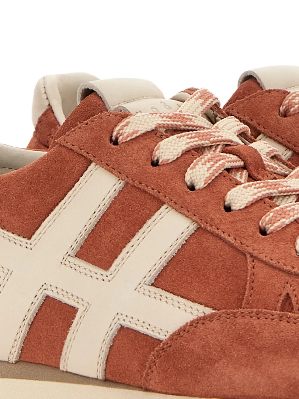 Hogan H671 86ER sneakers met veters Oranje