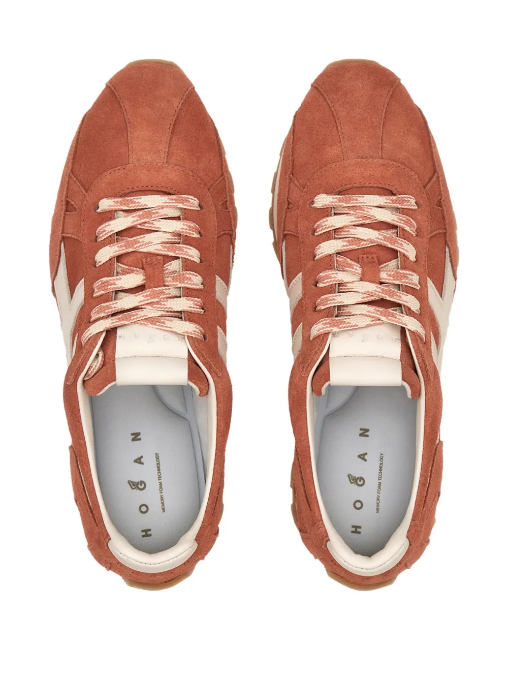 Hogan H671 86ER sneakers met veters Oranje
