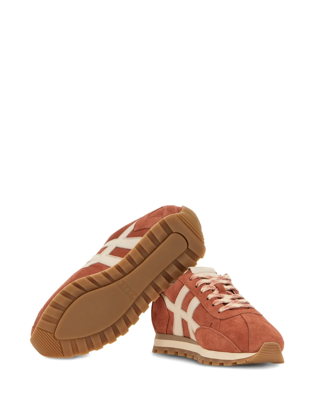 Hogan H671 86ER sneakers met veters Oranje