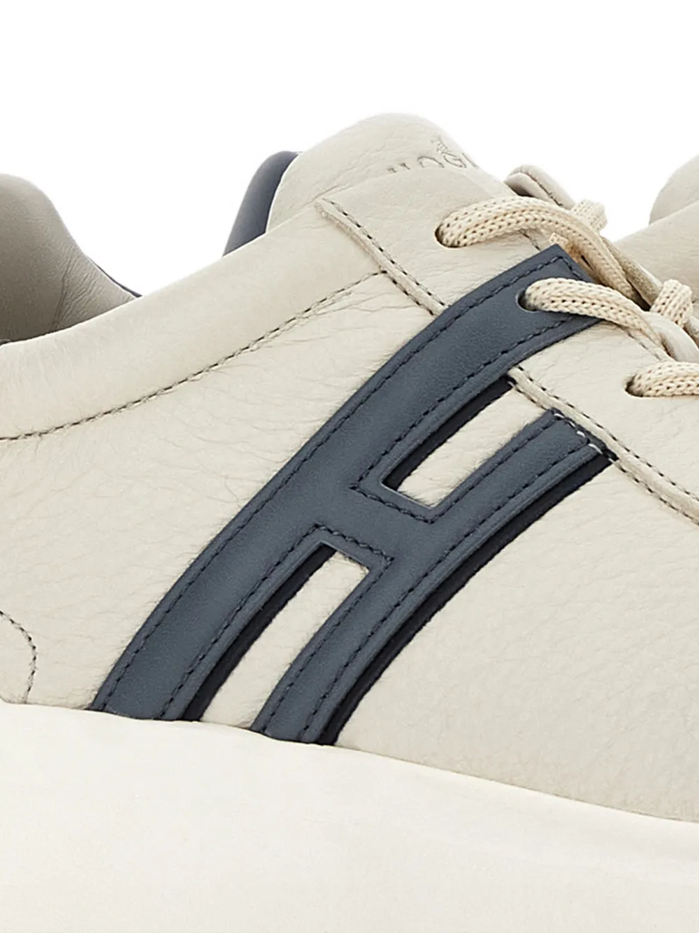 Hogan H580 sneakers met logodetail Beige