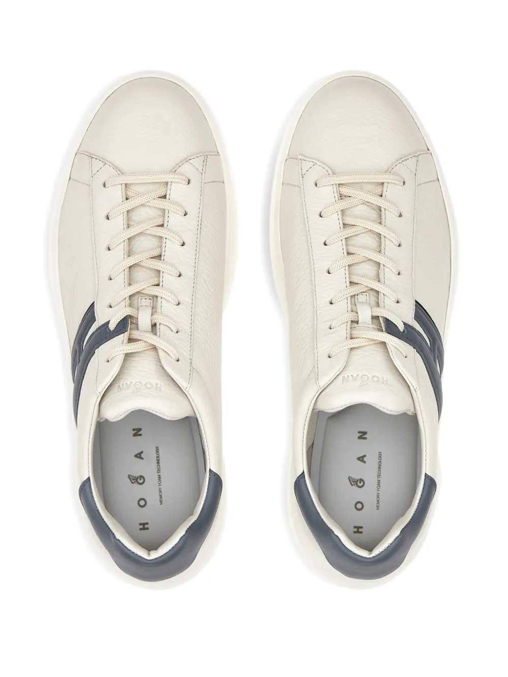 Hogan H580 sneakers met logodetail Beige