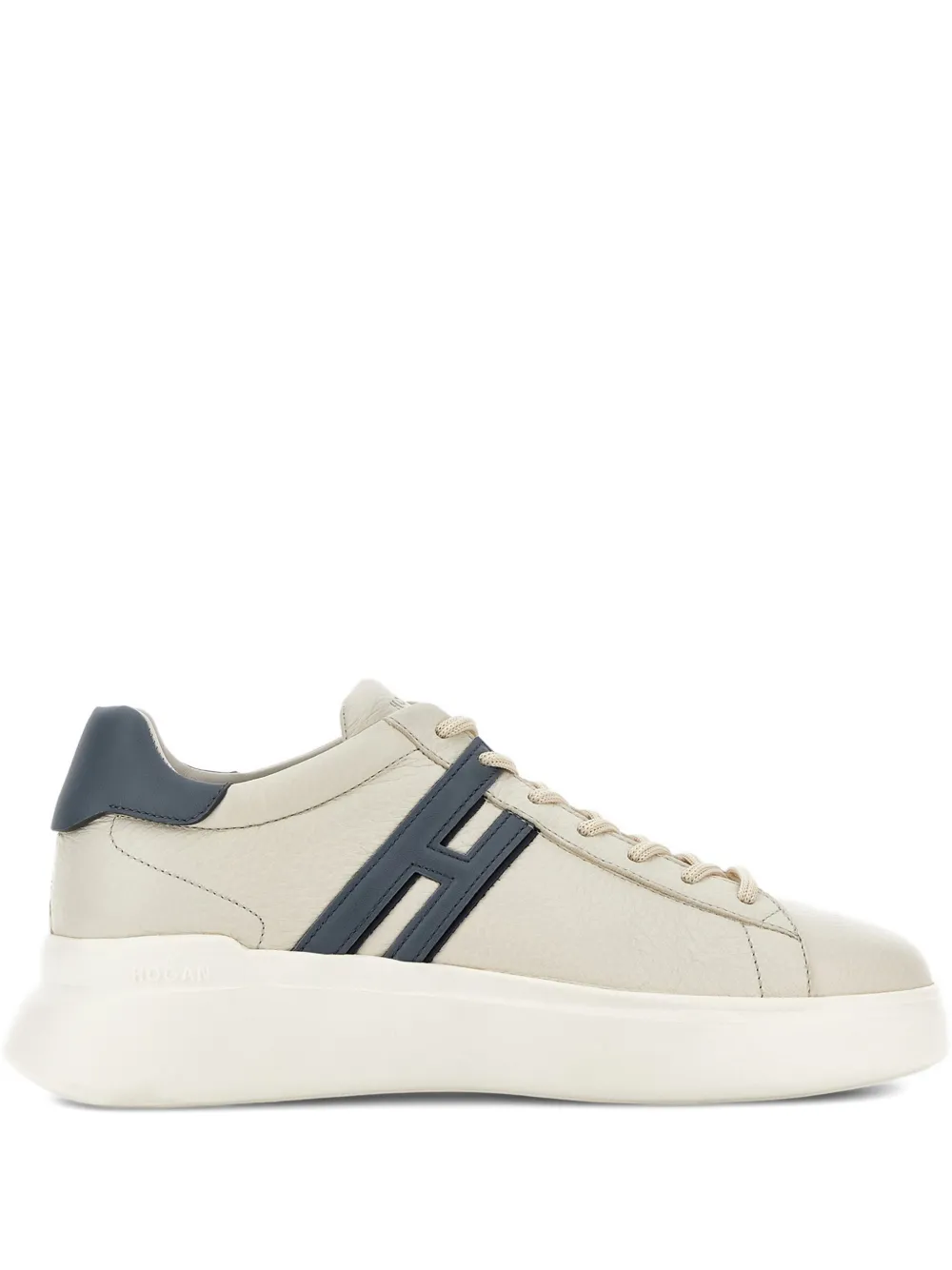 Hogan H580 sneakers met logodetail Beige