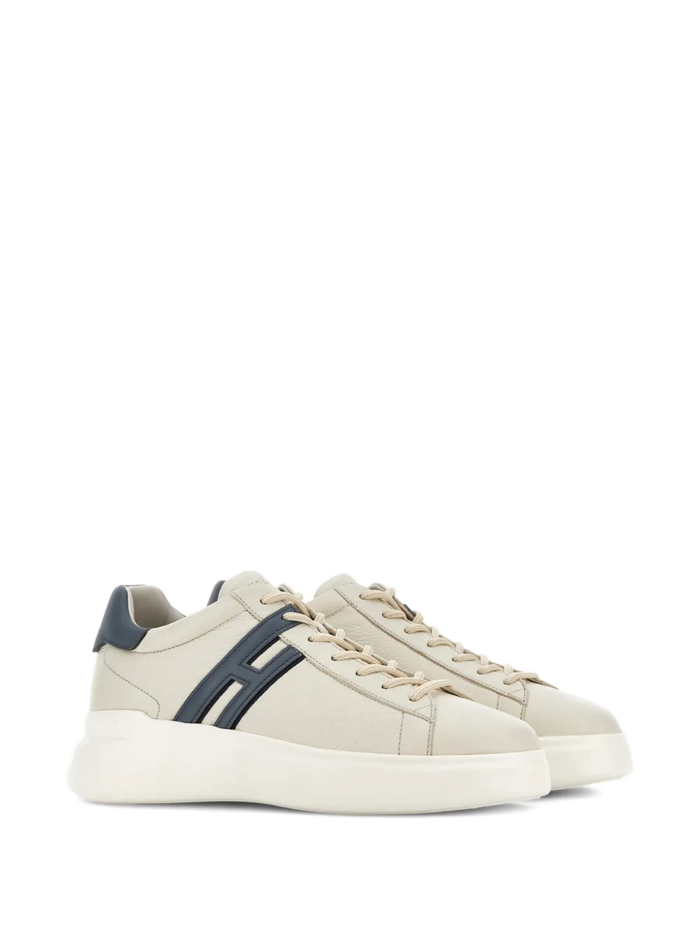 Hogan H580 sneakers met logodetail Beige