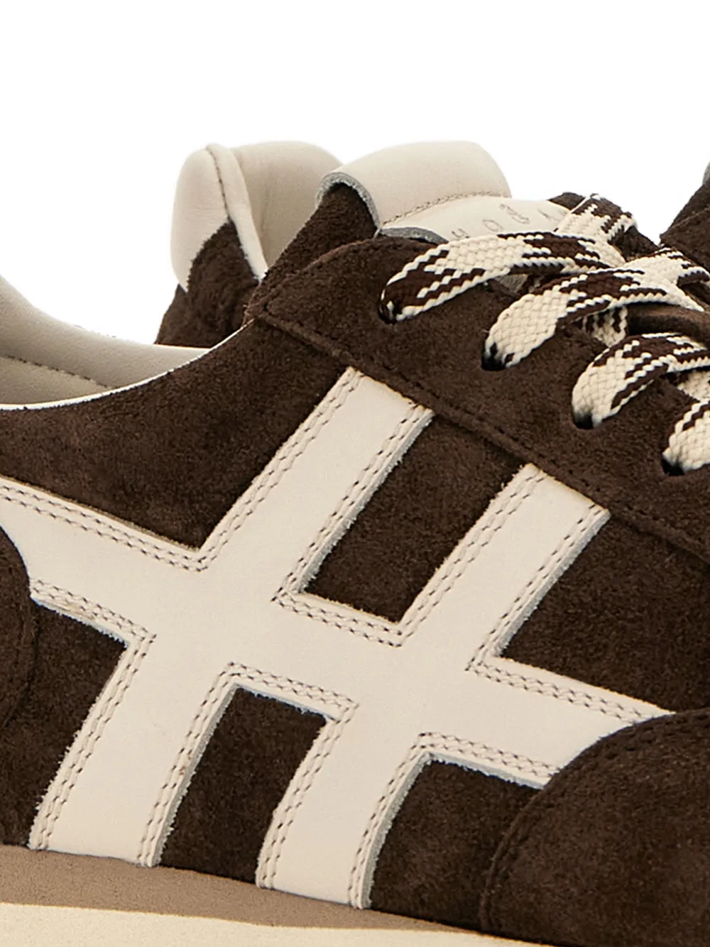 Hogan H671 86ER suède sneakers Bruin