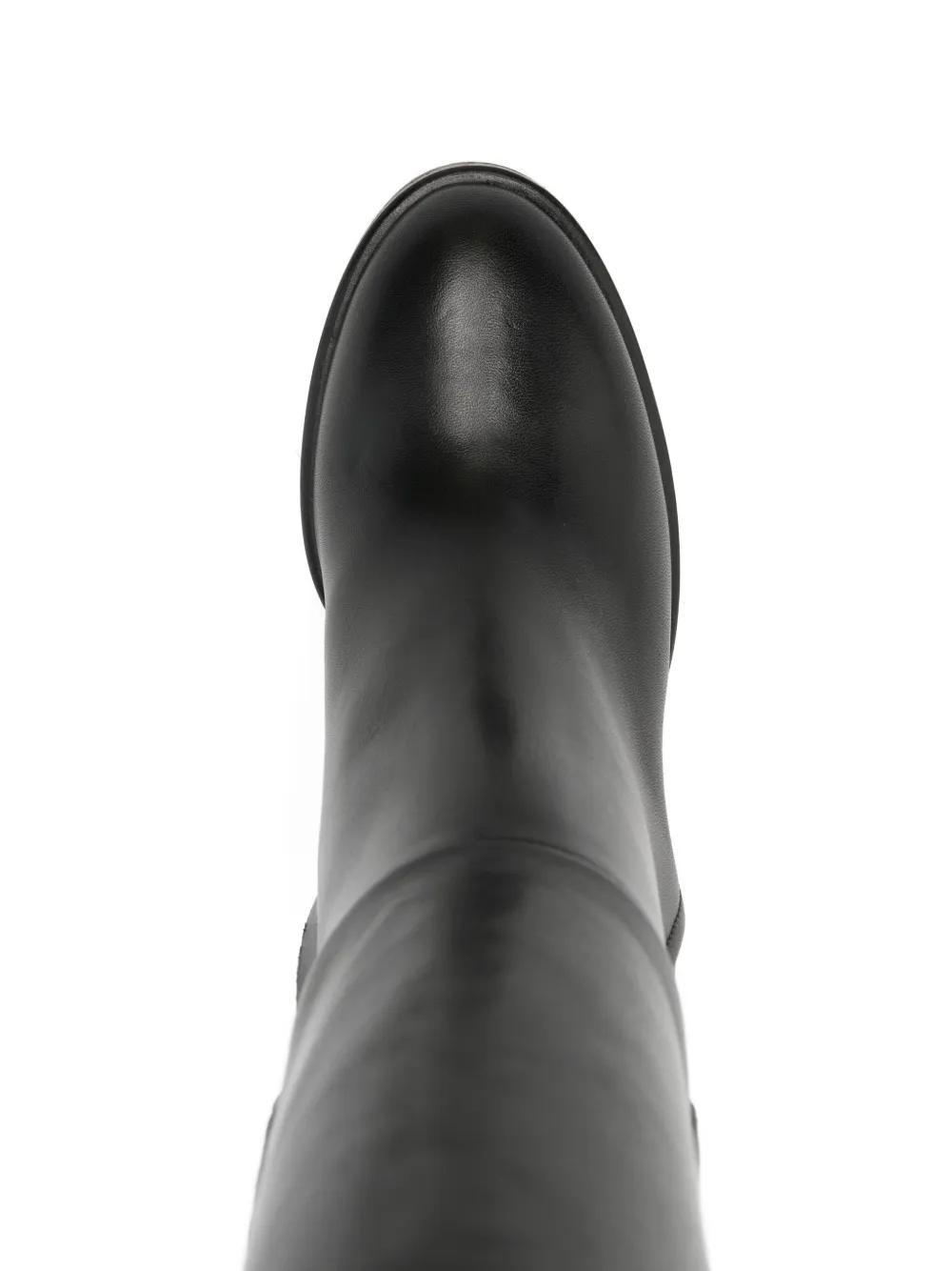 paola parisi 95mm laarzen met blokhak Zwart