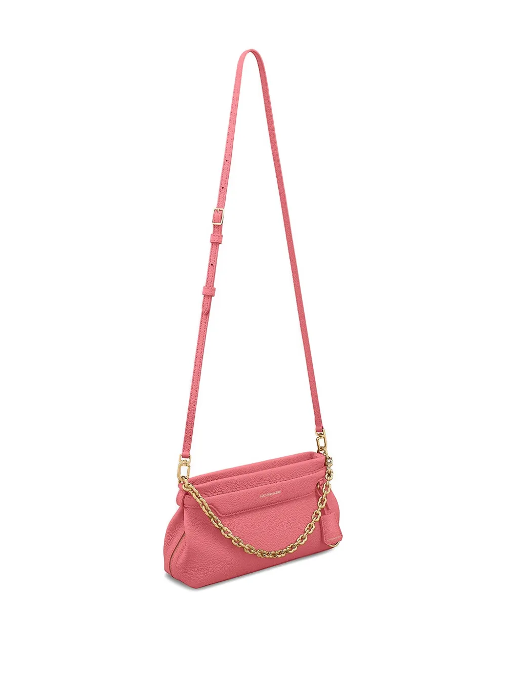 Maison De Sabre The Palais Soirée Chain Leather Shoulder Bag In Pink