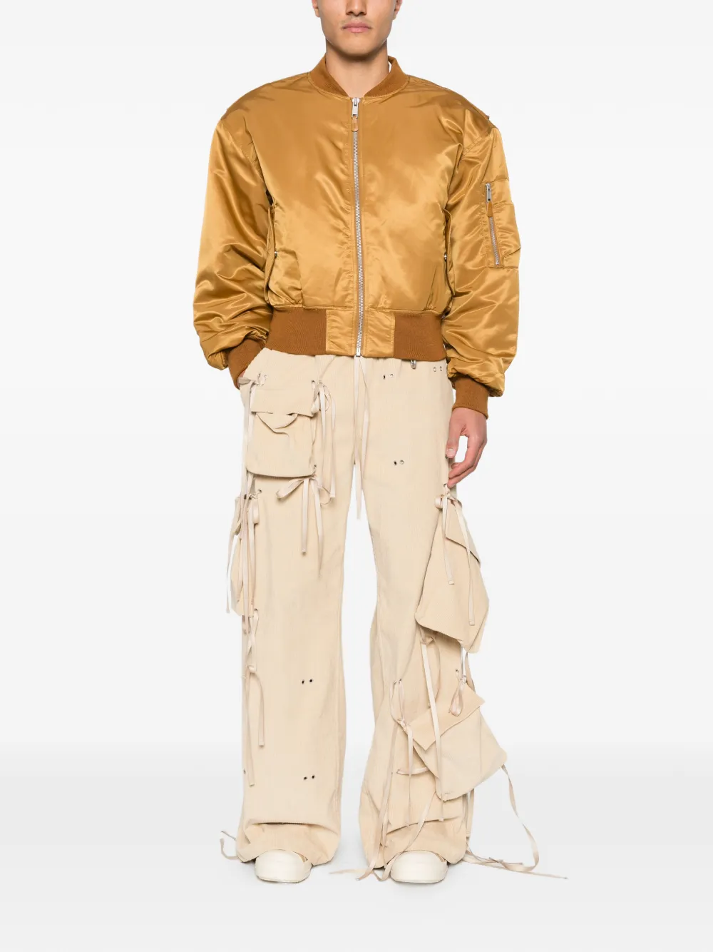 ENTIRE STUDIOS cropped broad bomber jacket | Varsity Jackets | Image 2