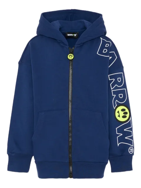 Barrow kids logo-print hoodie