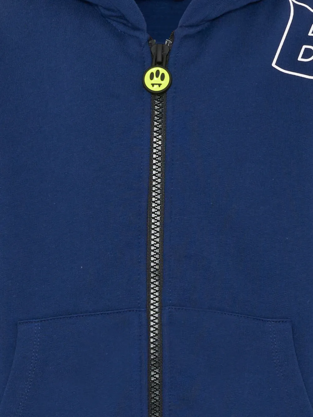 Barrow kids logo-print hoodie Blauw