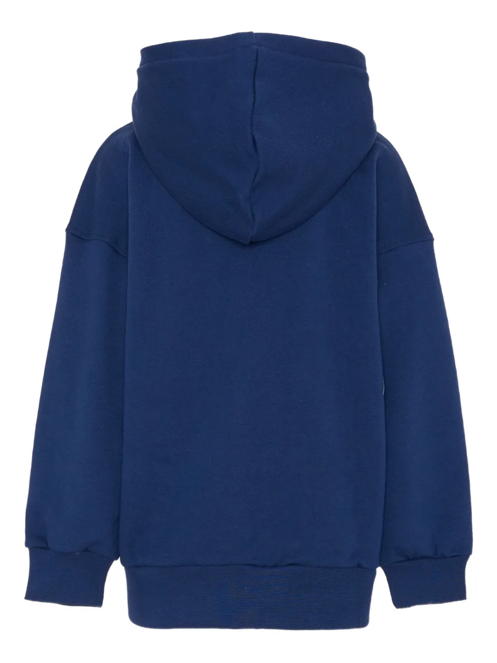 Barrow kids logo-print hoodie Blauw