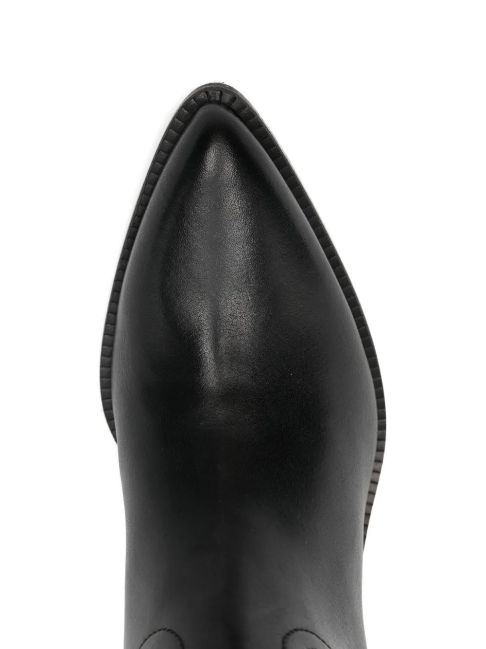 paola parisi 65mm laarzen met blokhak Zwart